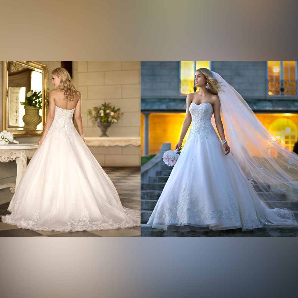 Stella York White Wedding Dress